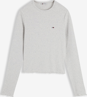Tommy Jeans Tričko – šedá: přední strana