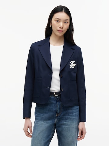 TOMMY HILFIGER Blejzr – modrá: přední strana