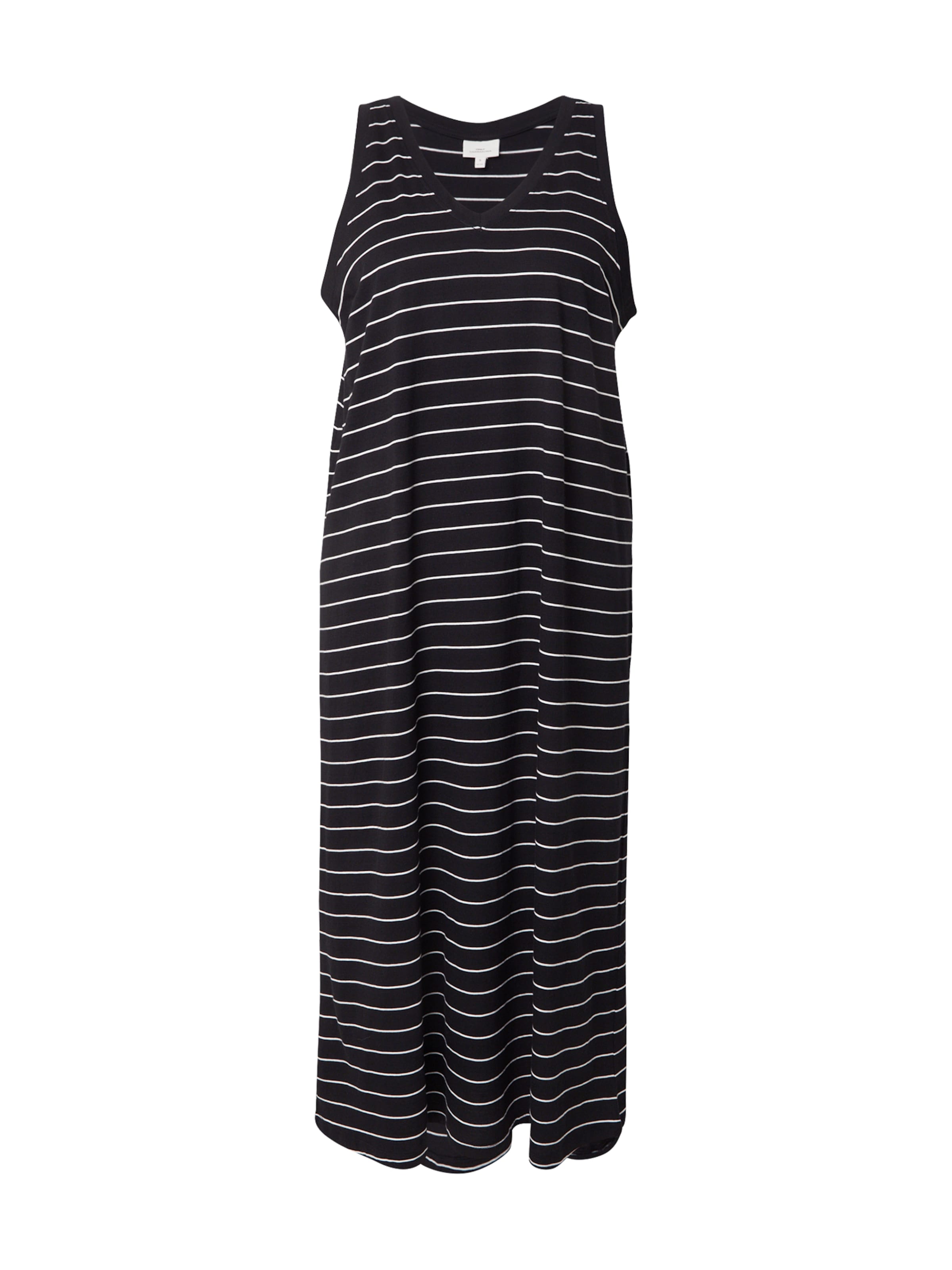 ONLY Carmakoma Mekko 'CARMay' värissä musta: etupuoli