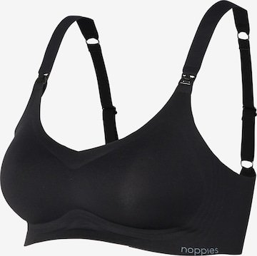 Noppies Bralette Nursing bra 'Zia' in Black: front