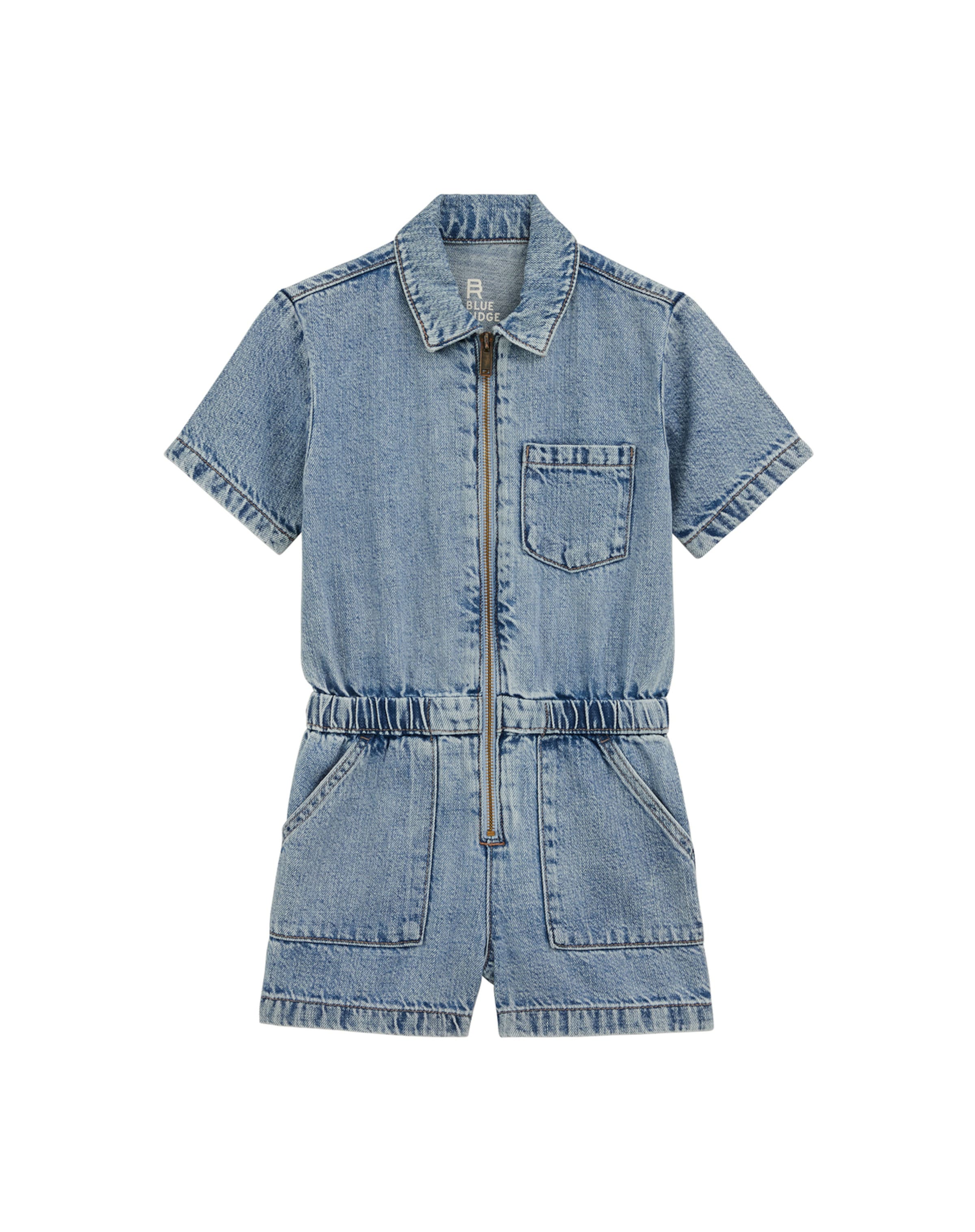 WE Fashion Комбинезон в Синий: спереди