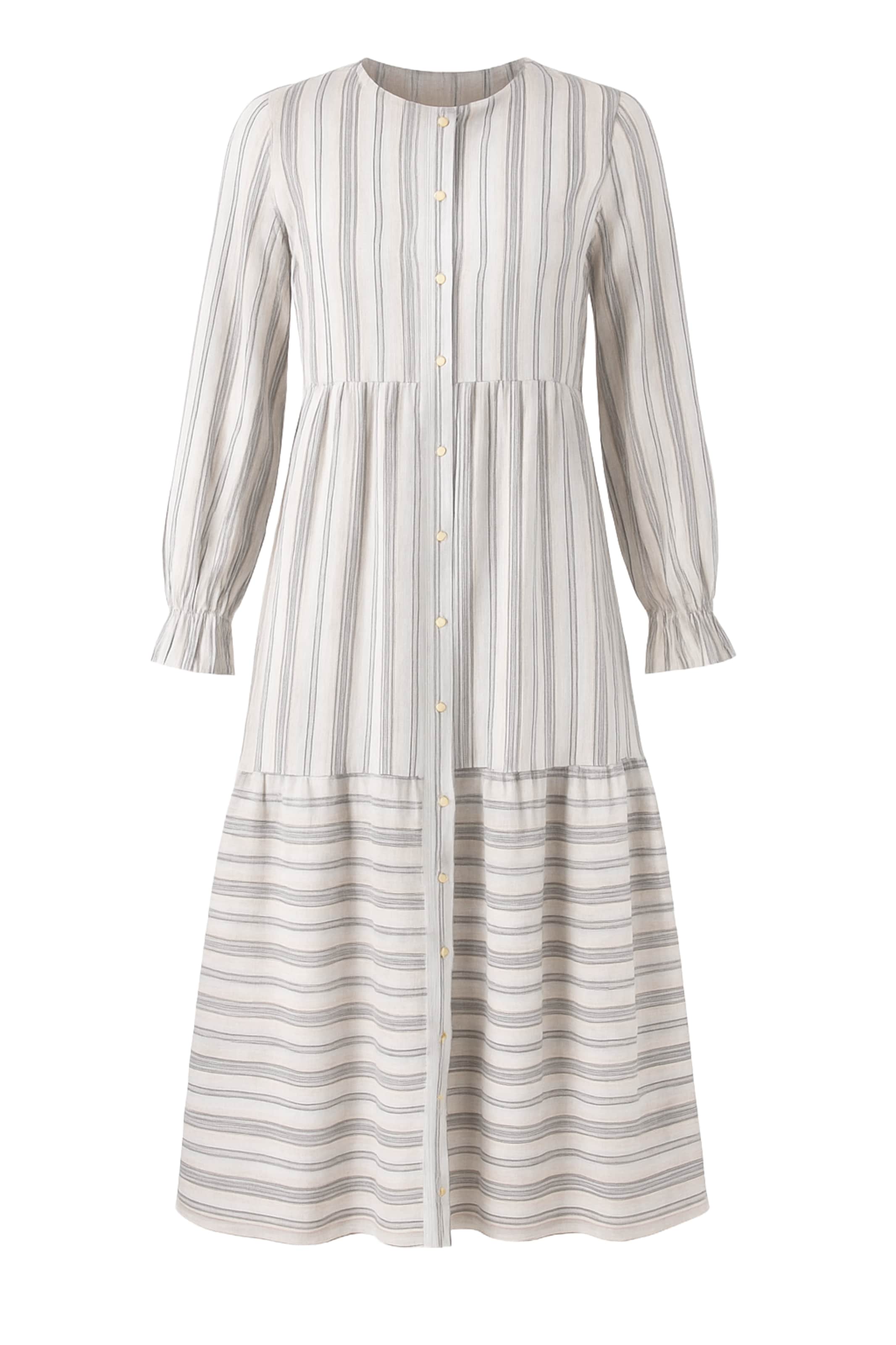 Touche Prive Kleid in Beige: Vorderseite