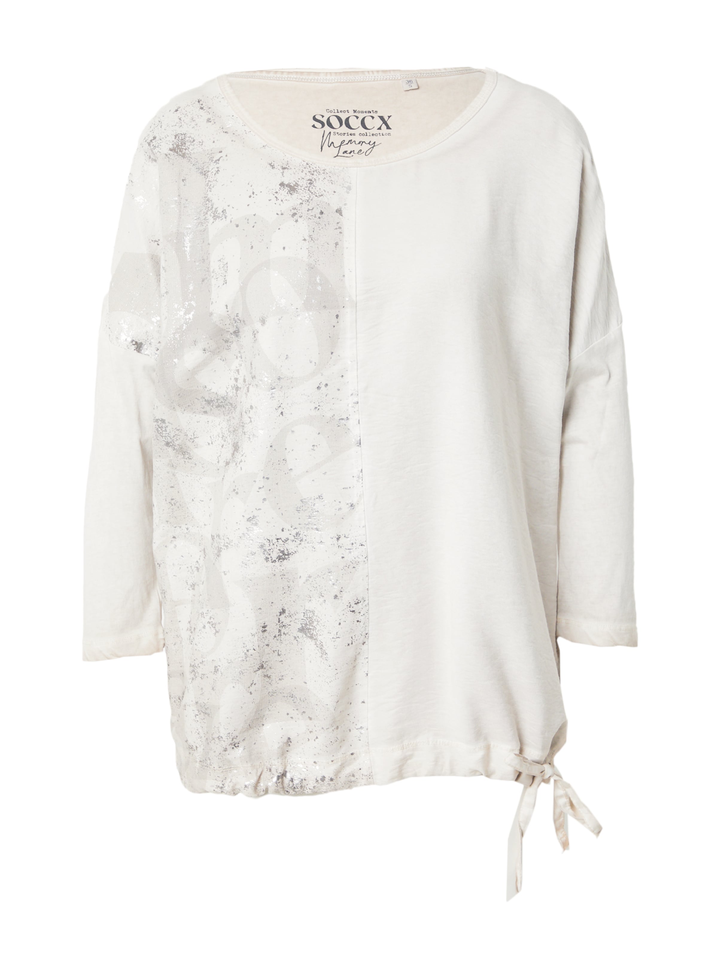 Soccx Shirts 'Memory Lane' i beige: forside