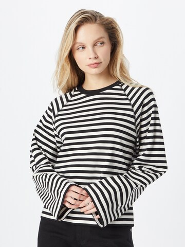 MADS NORGAARD COPENHAGEN - Camiseta para dormir en negro: frente