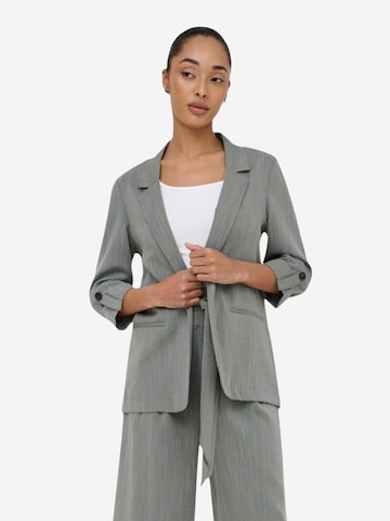 Blazer 'Onlmarsa ¾ Wvn Noos 15308084' di ONLY in grigio: frontale