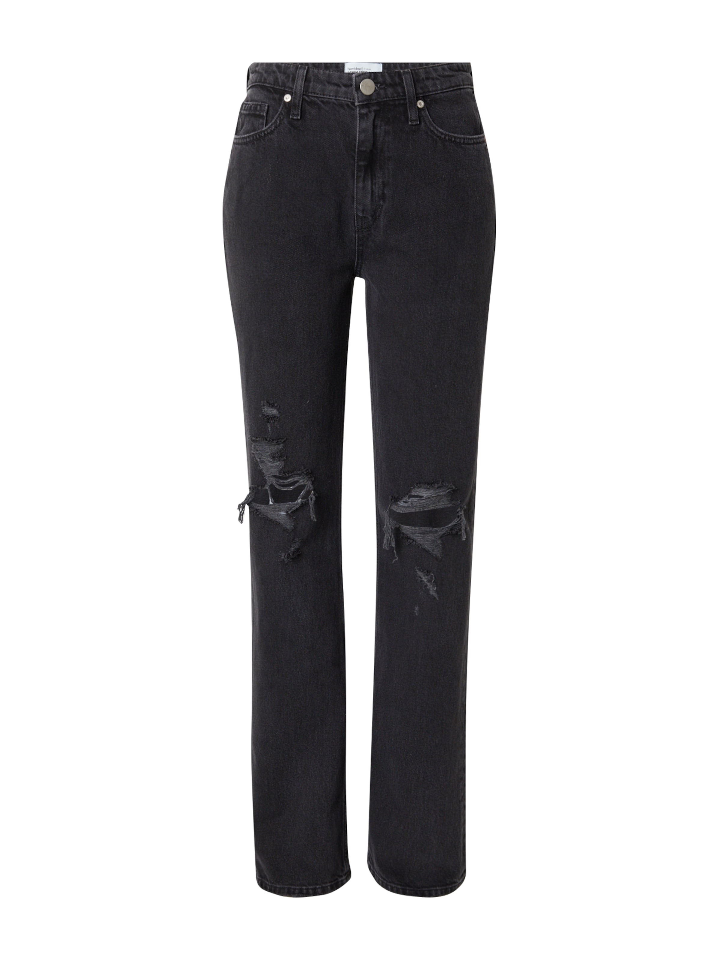 Regular Jean 'POPPY' River Island en noir : devant