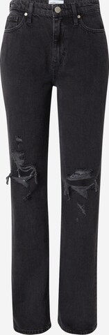 River Island Regular Jeans 'POPPY' i svart: framsida