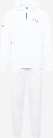 balta EA7 Emporio Armani Treniruočių kostiumas: priekis