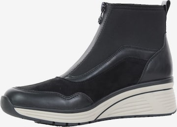 Relife Stiefelette, ca.40 mm hoch, Weite G in Schwarz: Vorderseite