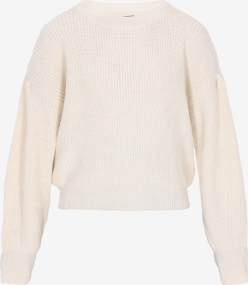 DreiMaster Vintage Pullover in Weiß: Vorderseite