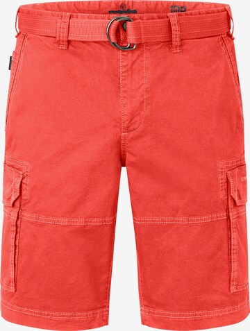REDPOINT Cargo Pants in Red: front