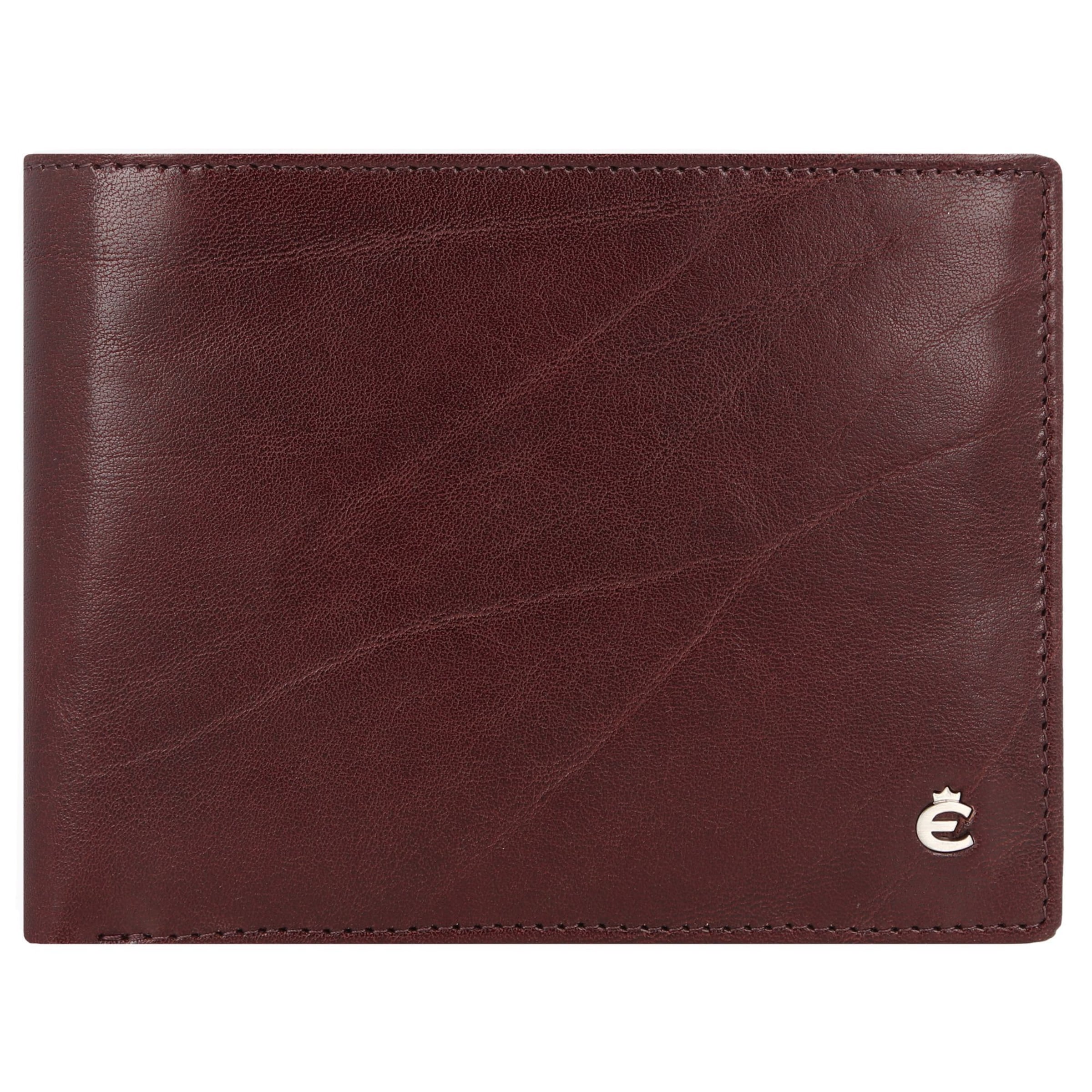 Esquire Wallet 'Toscana' in Brown: front