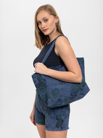 By Diess Collection Slimfit Byxa i blå