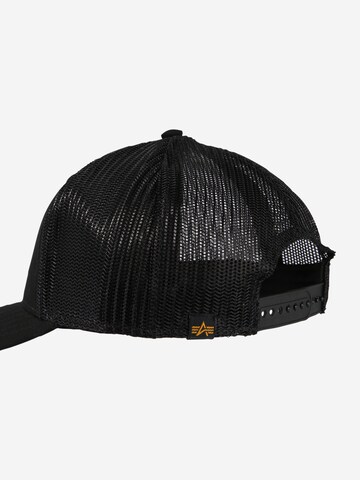 Casquette ALPHA INDUSTRIES en noir