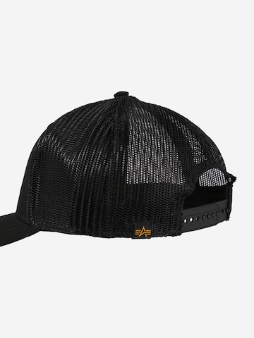 ALPHA INDUSTRIES Cap in Black