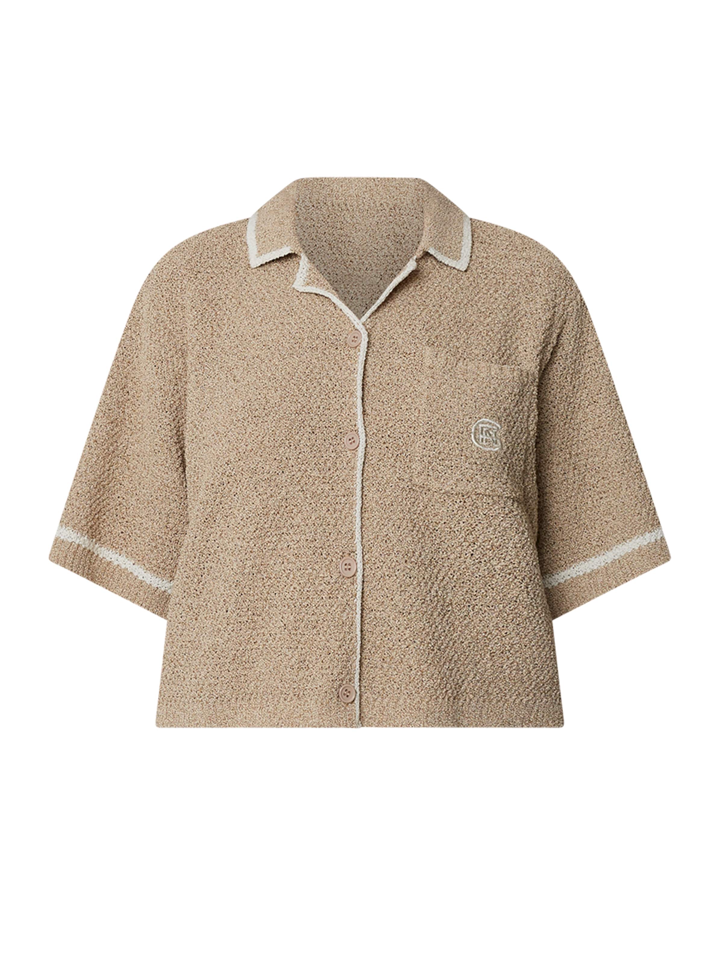 Camicia da donna di Good For Nothing in marrone: frontale