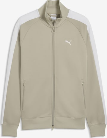 PUMA Athletic Jacket 'T7 Always On' in Beige: front
