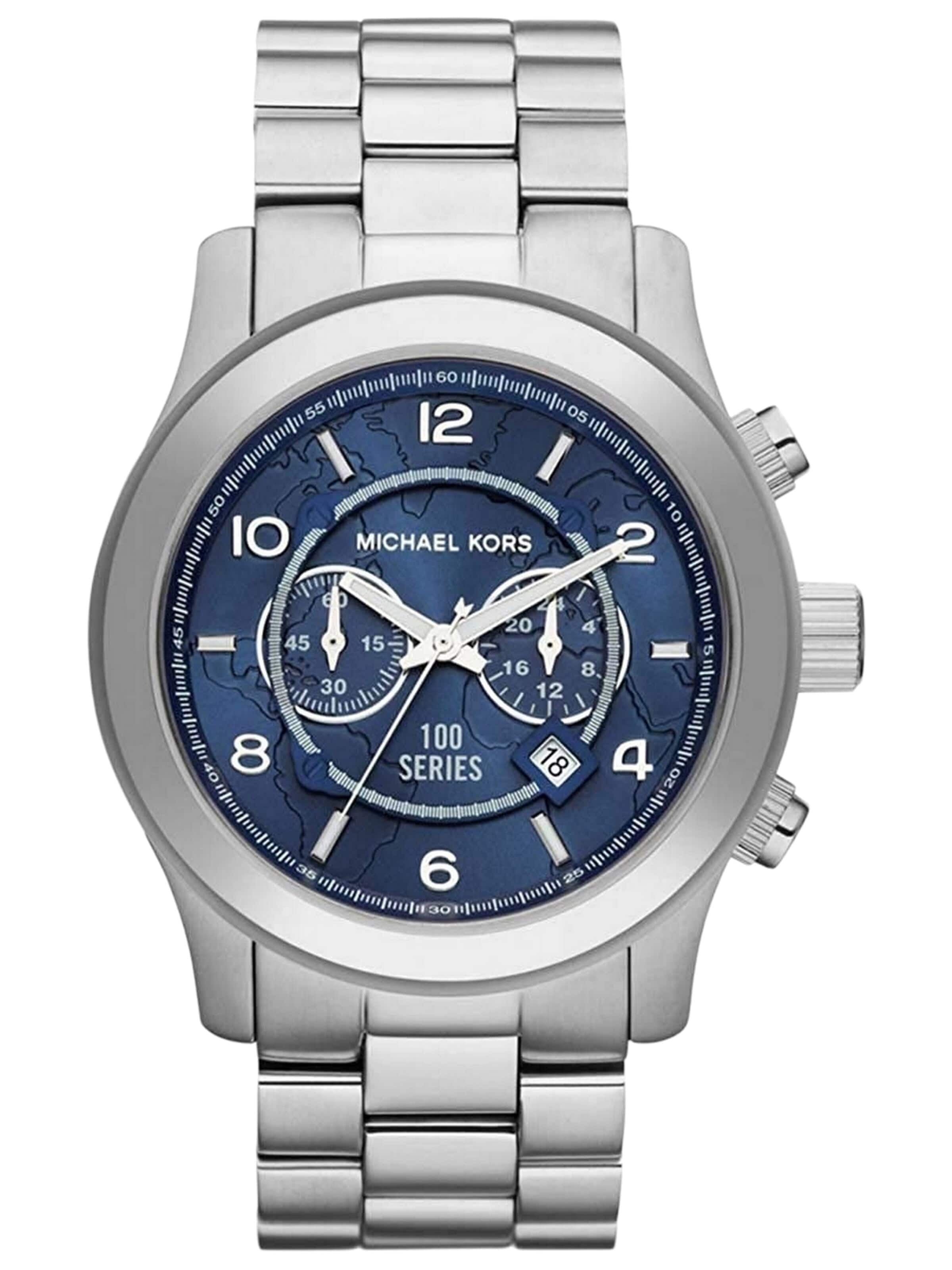 Michael Kors Analogt ur i sølv: forside