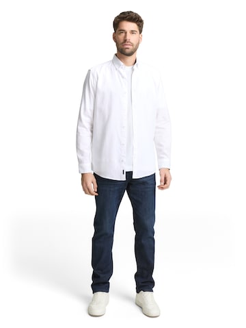 TOM TAILOR Regular Fit Businesshemd in Weiß