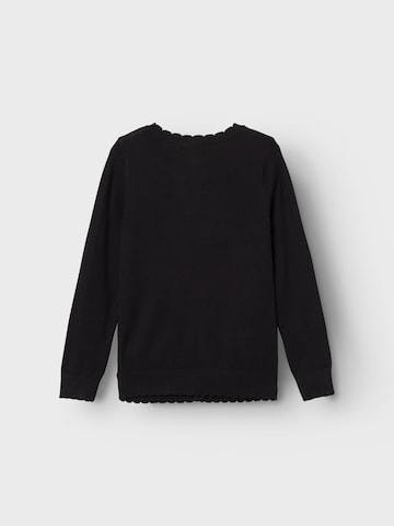 NAME IT Knit Cardigan 'VAMONE' in Black