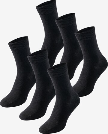 Chaussettes uncover by SCHIESSER en noir : devant