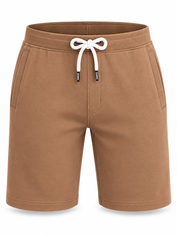 Ombre Sportbroek in Bruin: voorkant