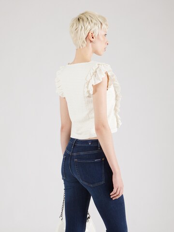 PIECES Shirt 'ADELYN' in Wit