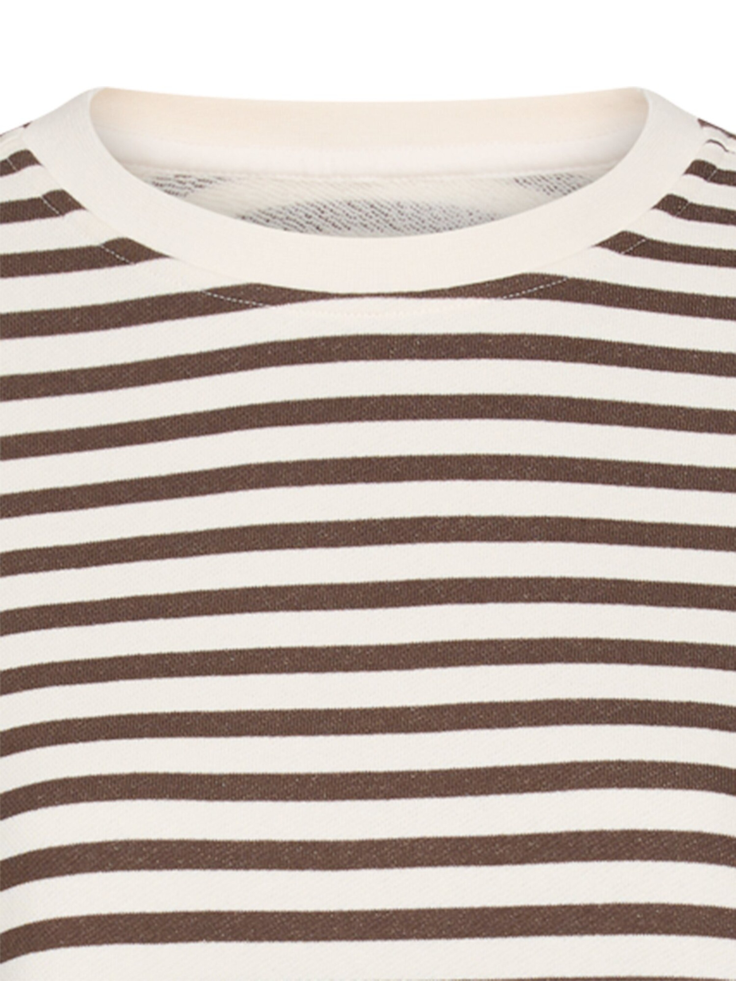 CAMEL ACTIVE Sweatshirt aus einem Baumwollmix in Braun
