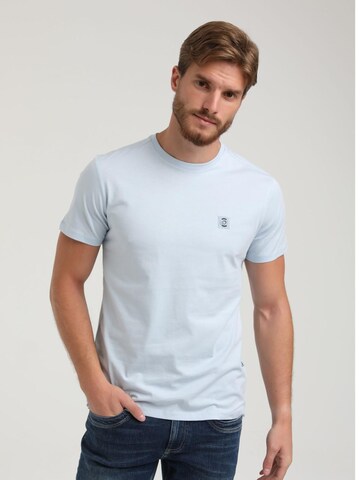 Gabbiano Shirt in Blauw: voorkant