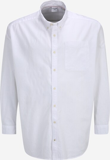 Jack & Jones Plus Paita 'Oxford' värissä valkoinen, Tuotenäkymä