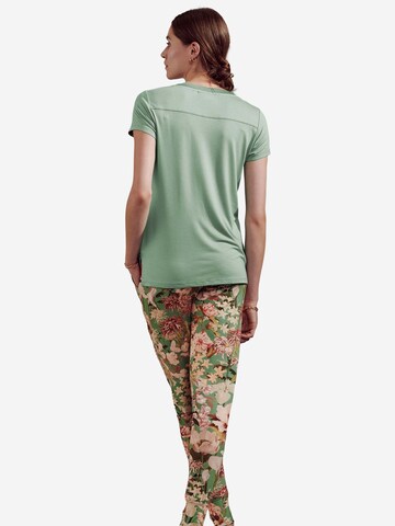 ESSENZA Pajama Shirt 'Luyza' in Green