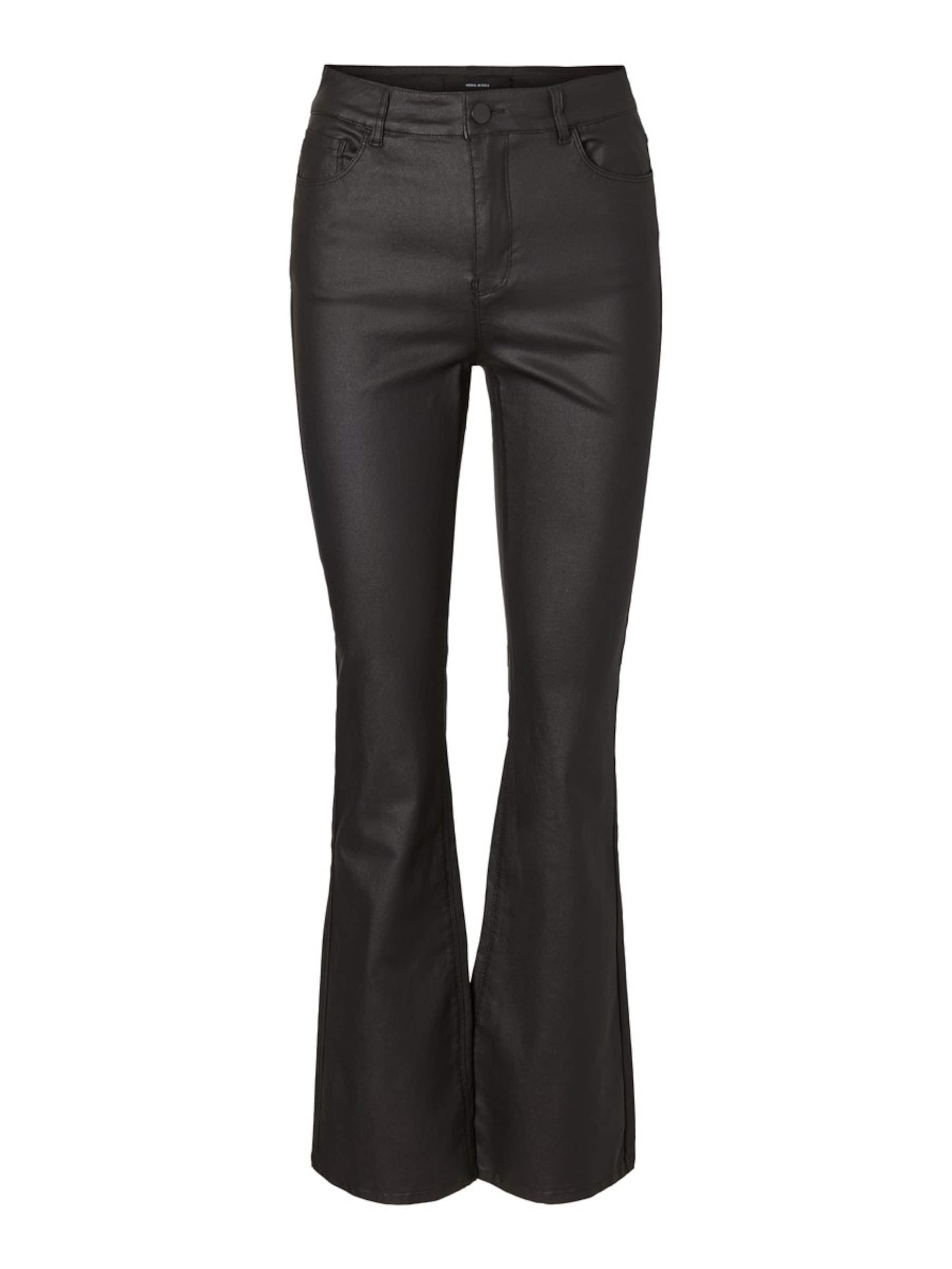 Flared Jeans 'VMSIGA' di VERO MODA in nero: frontale