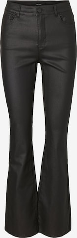 VERO MODA Flared Jeans 'VMSIGA' in Black: front