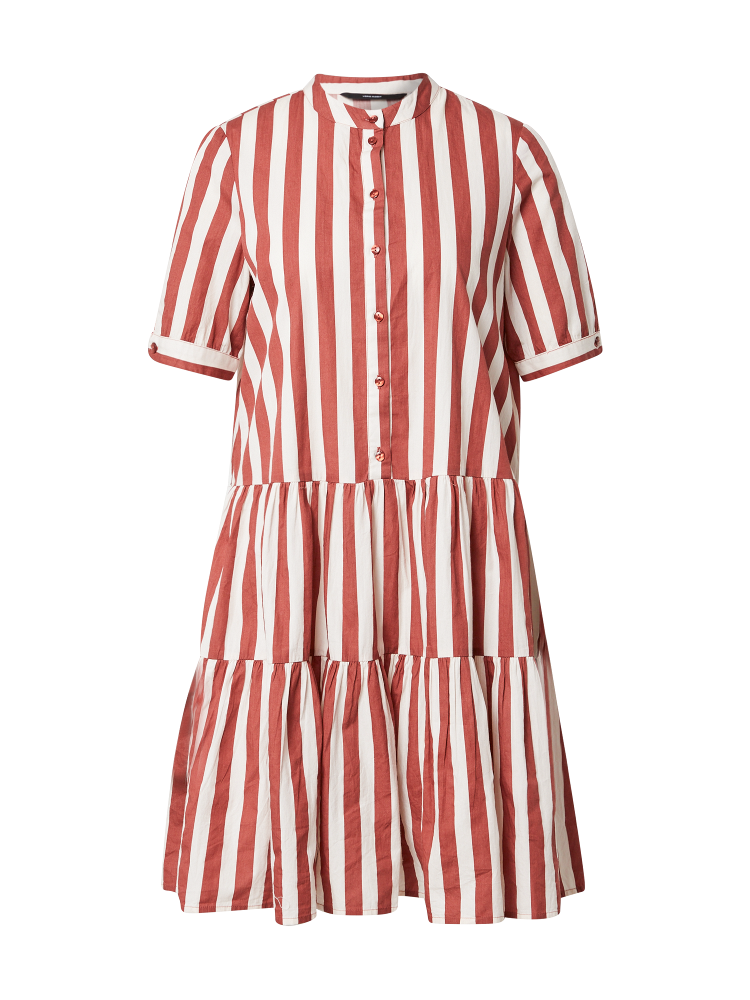 Odzież Kobiety VERO MODA Sukienka koszulowa Delta w kolorze Rdzawobrązowym 