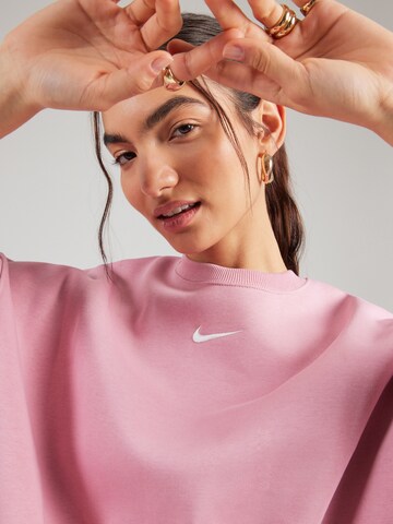 Bluză de molton 'Phoenix Fleece' de la Nike Sportswear pe roz