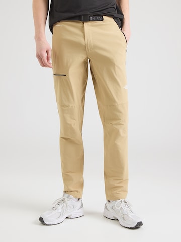 THE NORTH FACE Slim fit Outdoor trousers 'Lighthing' in Green: front