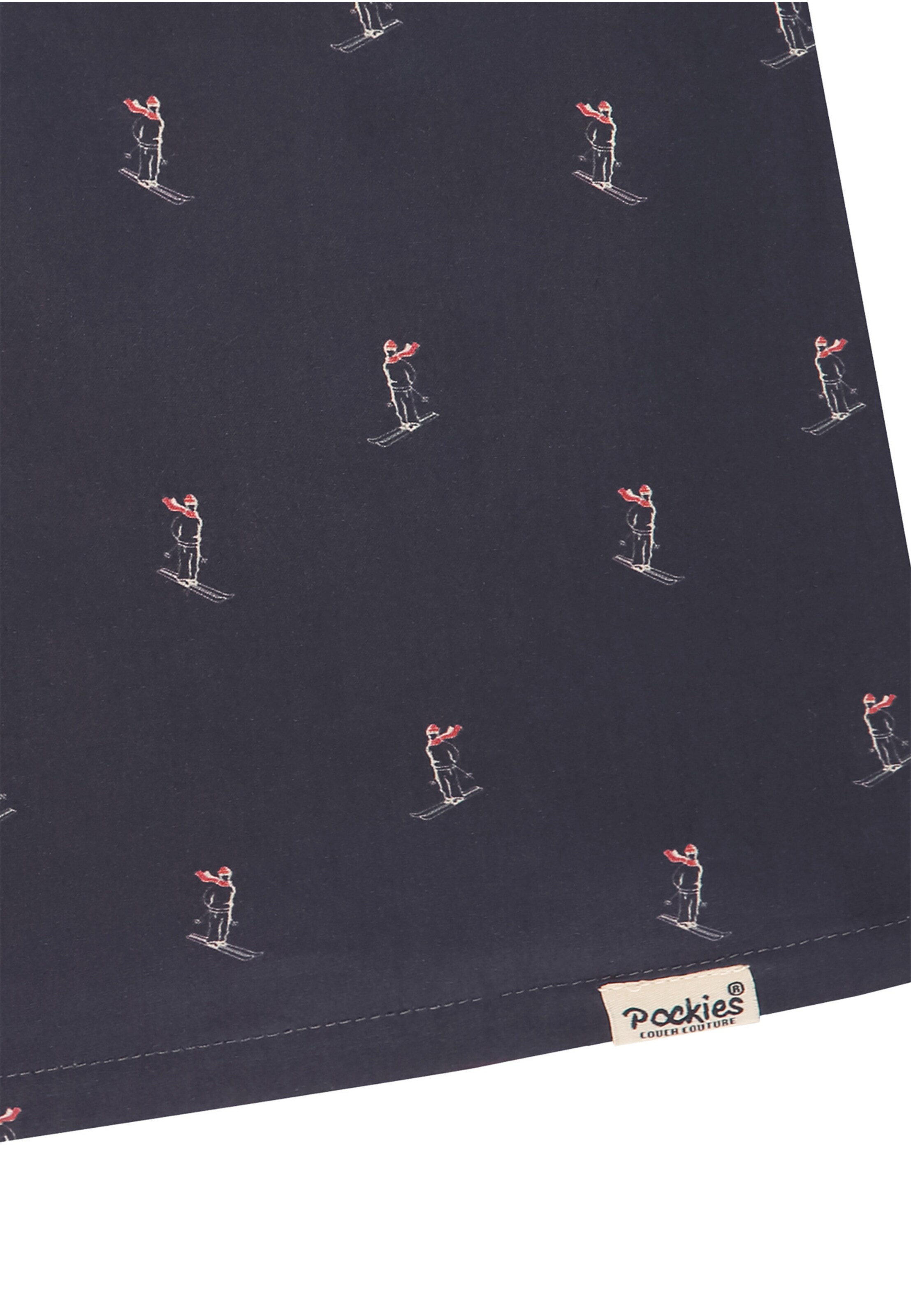 Boxers Pockies en bleu