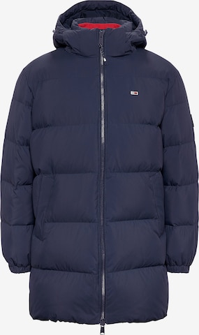 Tommy Jeans Зимно яке 'ESSENTIAL' в синьо: отпред