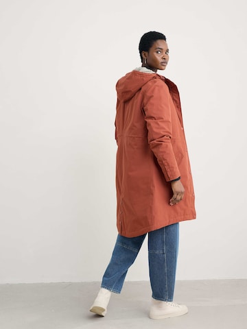 Seasalt Cornwall Wintermantel 'Plant Hunter' in Braun