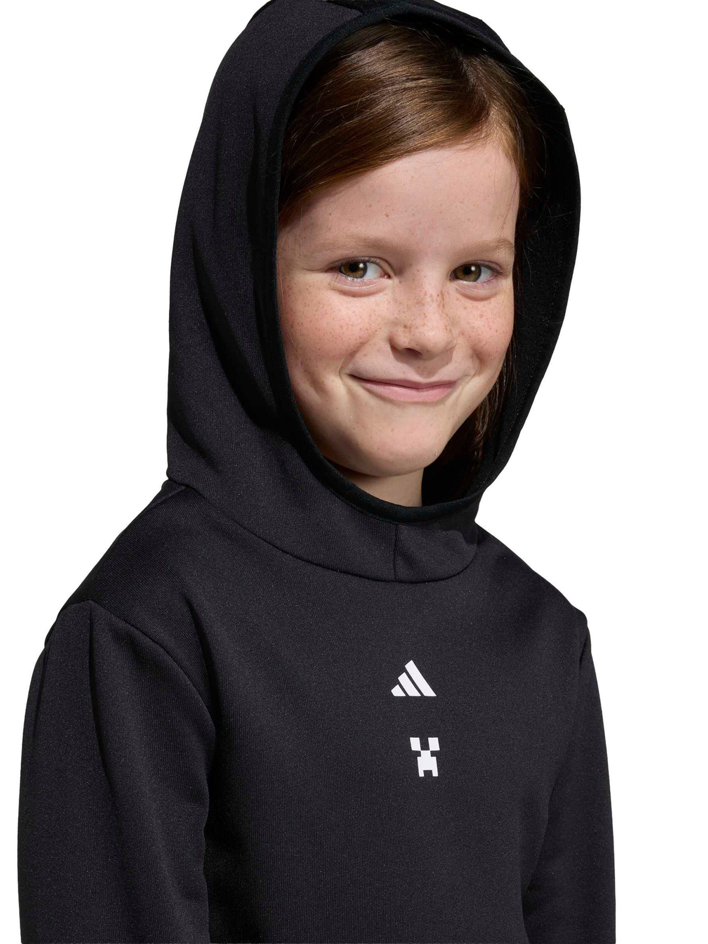 ADIDAS SPORTSWEAR Sportief sweatshirt 'Adidas x Minecraft' in Zwart