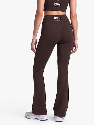 V!BE STUD!OS Skinny Leggingsit värissä ruskea