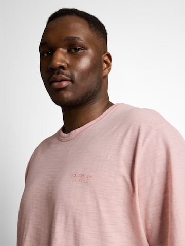 TOM TAILOR Men + Shirt in Pink