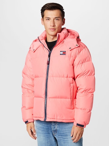 Geacă de iarnă 'Alaska' de la Tommy Jeans pe roz: față