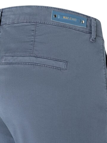 MAC Slimfit Chinohose 'MAC Chino grisaille PPT' in Blau