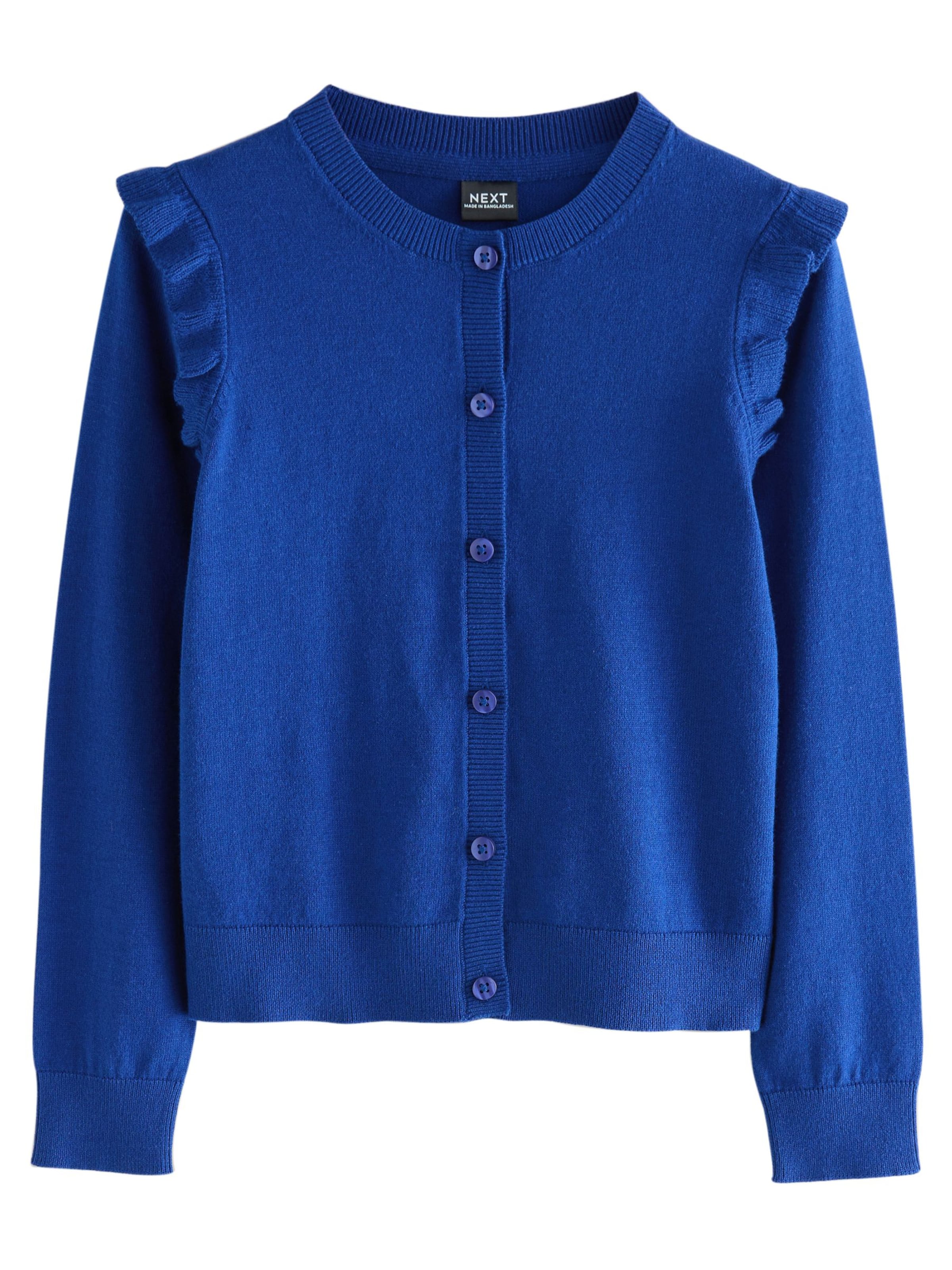 Next Kardigan – modrá: přední strana
