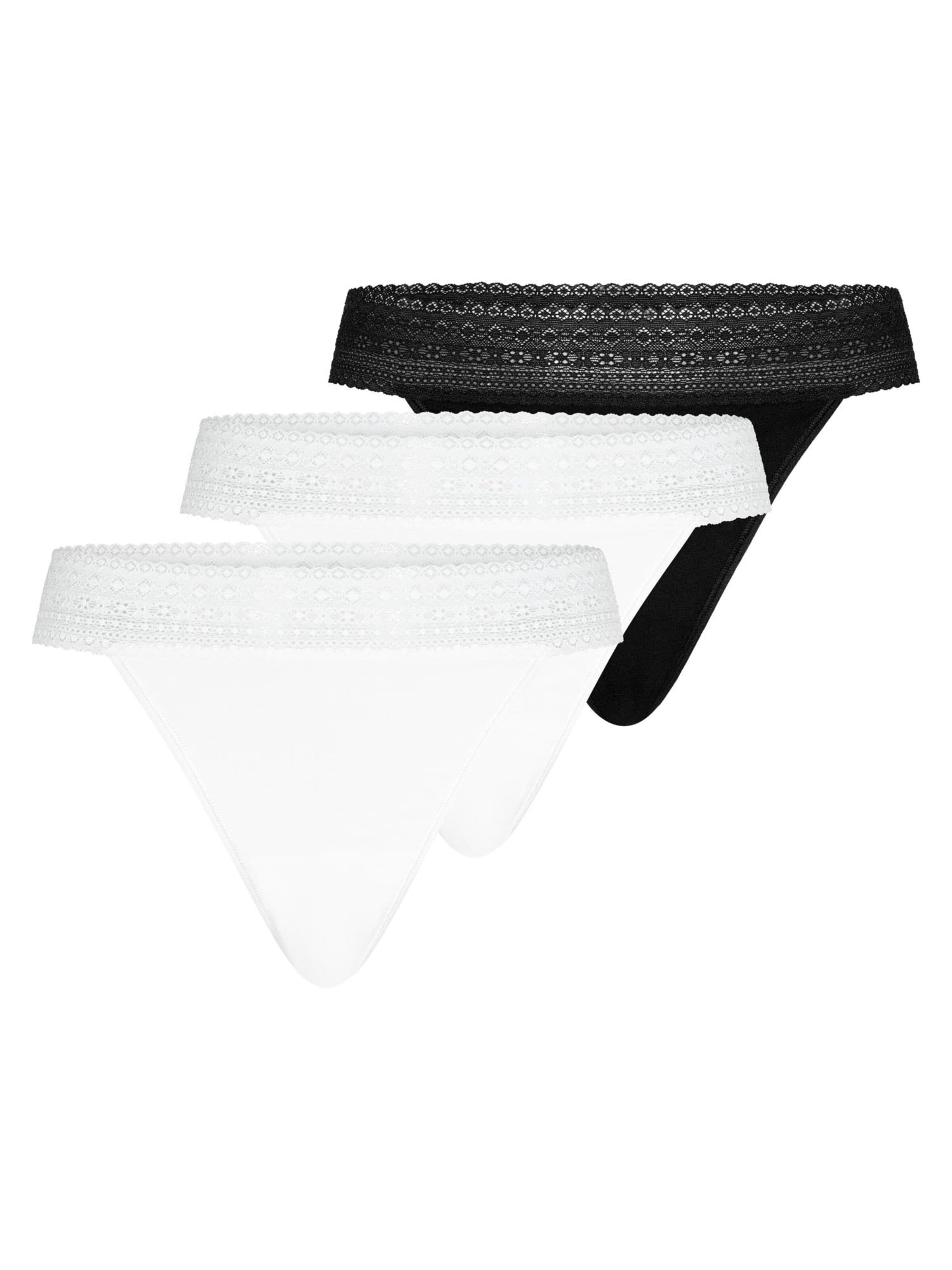 Mey String 'Modal Lace'‌ in Silber: Vorderseite