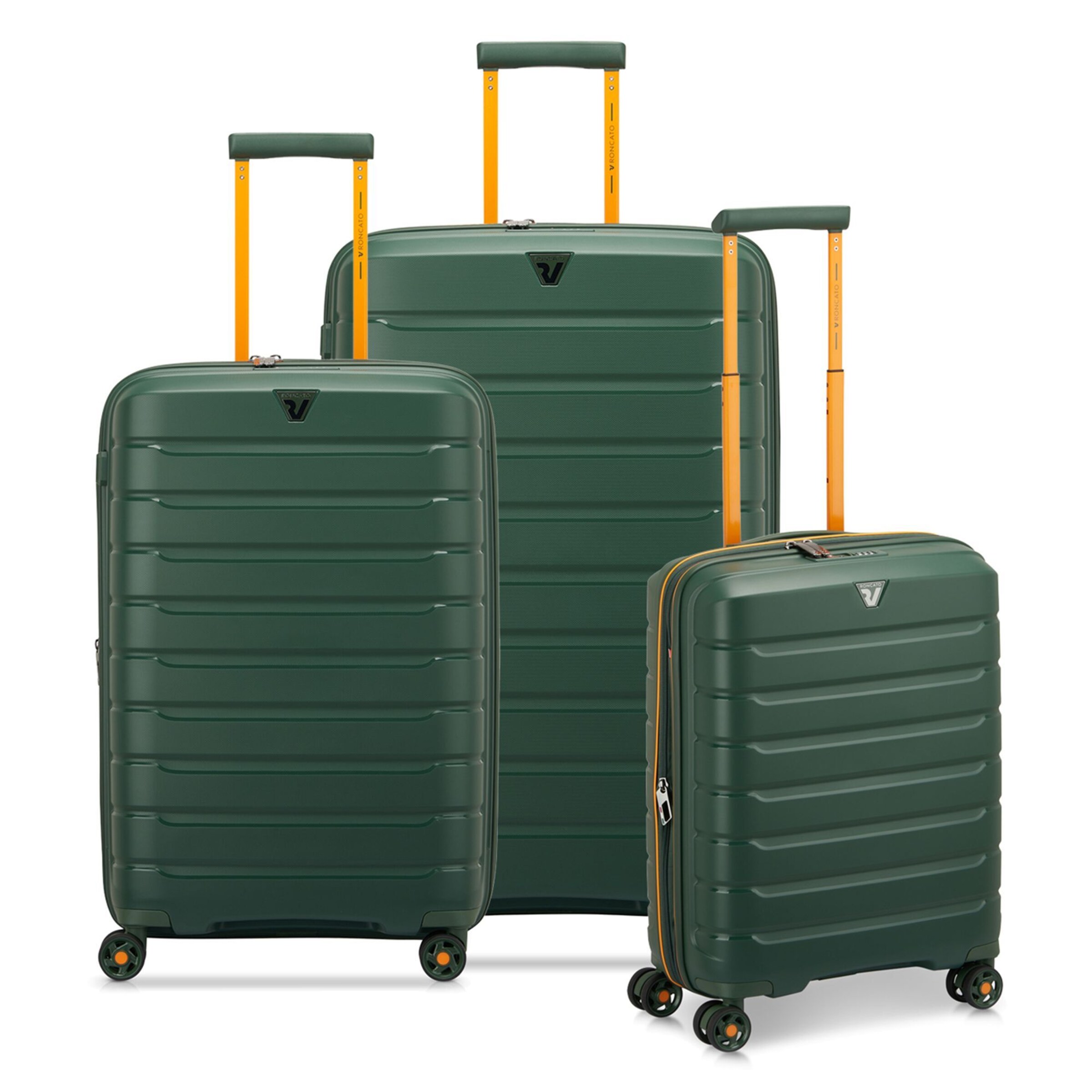 Roncato Suitcase Set 'B-Flying' in Green: front