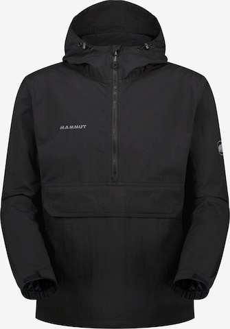MAMMUT Outdoorjacke 'Hiking' in Schwarz: Vorderseite