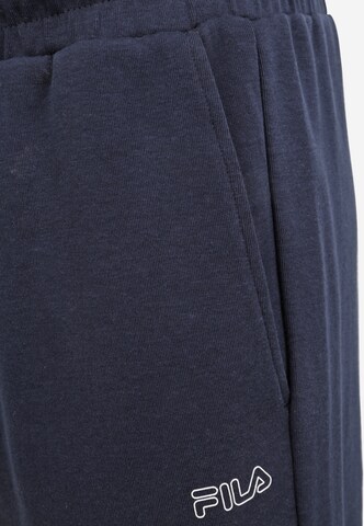 Effilé Pantalon de sport 'Omer' FILA en bleu