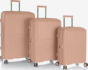 Heys Kofferset 'AirLite' in Beige: Vorderseite